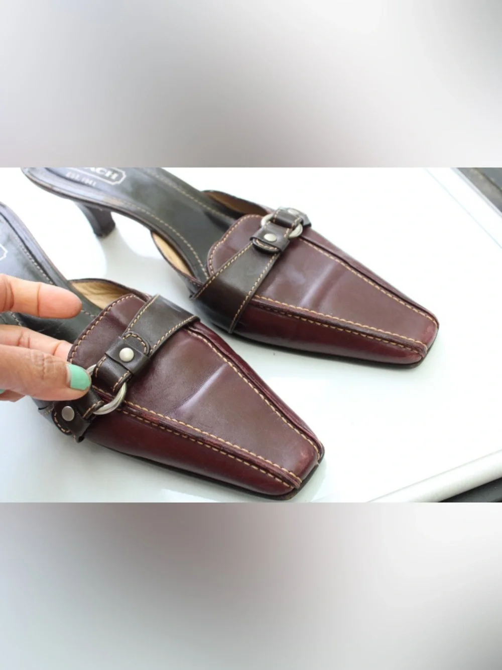 Vintage Coach Madison mules - Picture 9 of 11